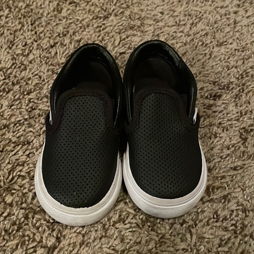 Toddler Black Vans